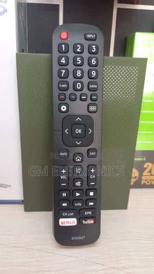 New Hisense Flat Pannel LED LCD Smart TV Remote.