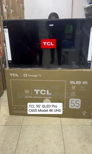 TCL 55" C655 Qled Pro Uhd Google Tv Voice Command, Bluetooth
