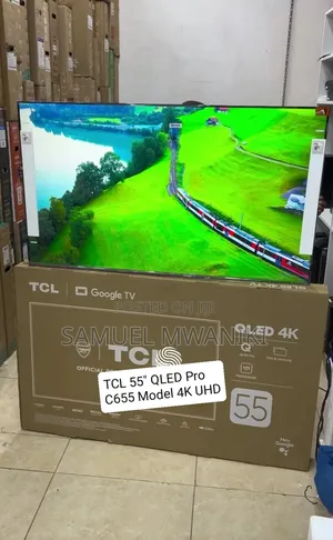 TCL 55" C655 Qled Pro Uhd Google Tv Voice Command, Bluetooth