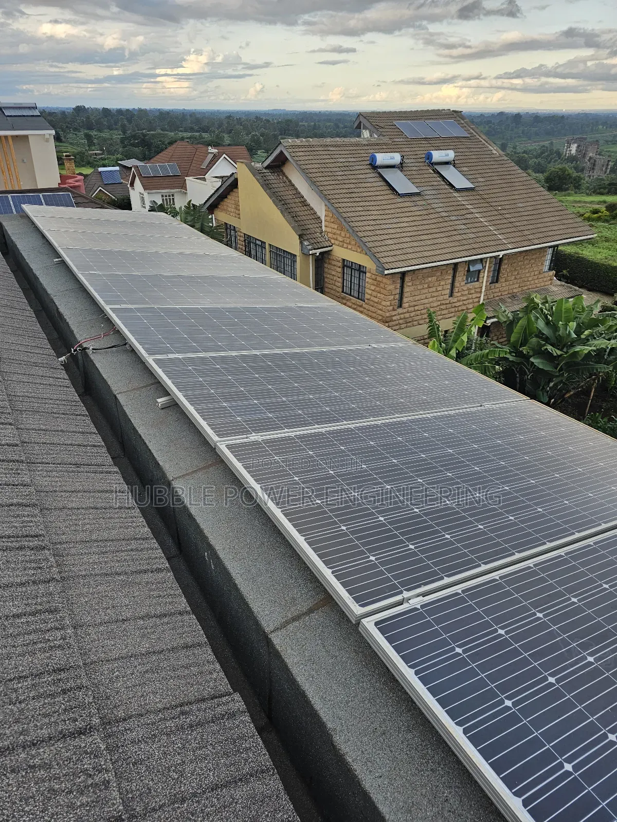 Installation of 5kva Solar Systems With Lithium Battery