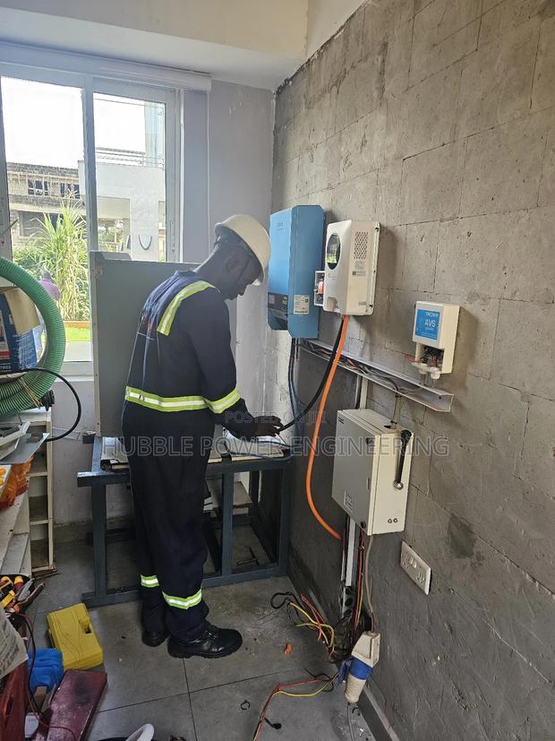 Installation of 5kva Solar Systems With Lithium Battery - thumbnail 4