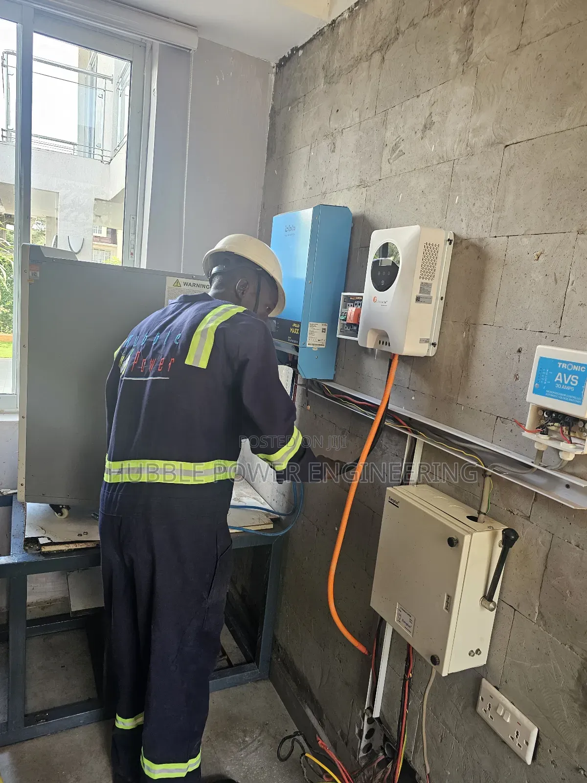 Installation of 5kva Solar Systems With Lithium Battery