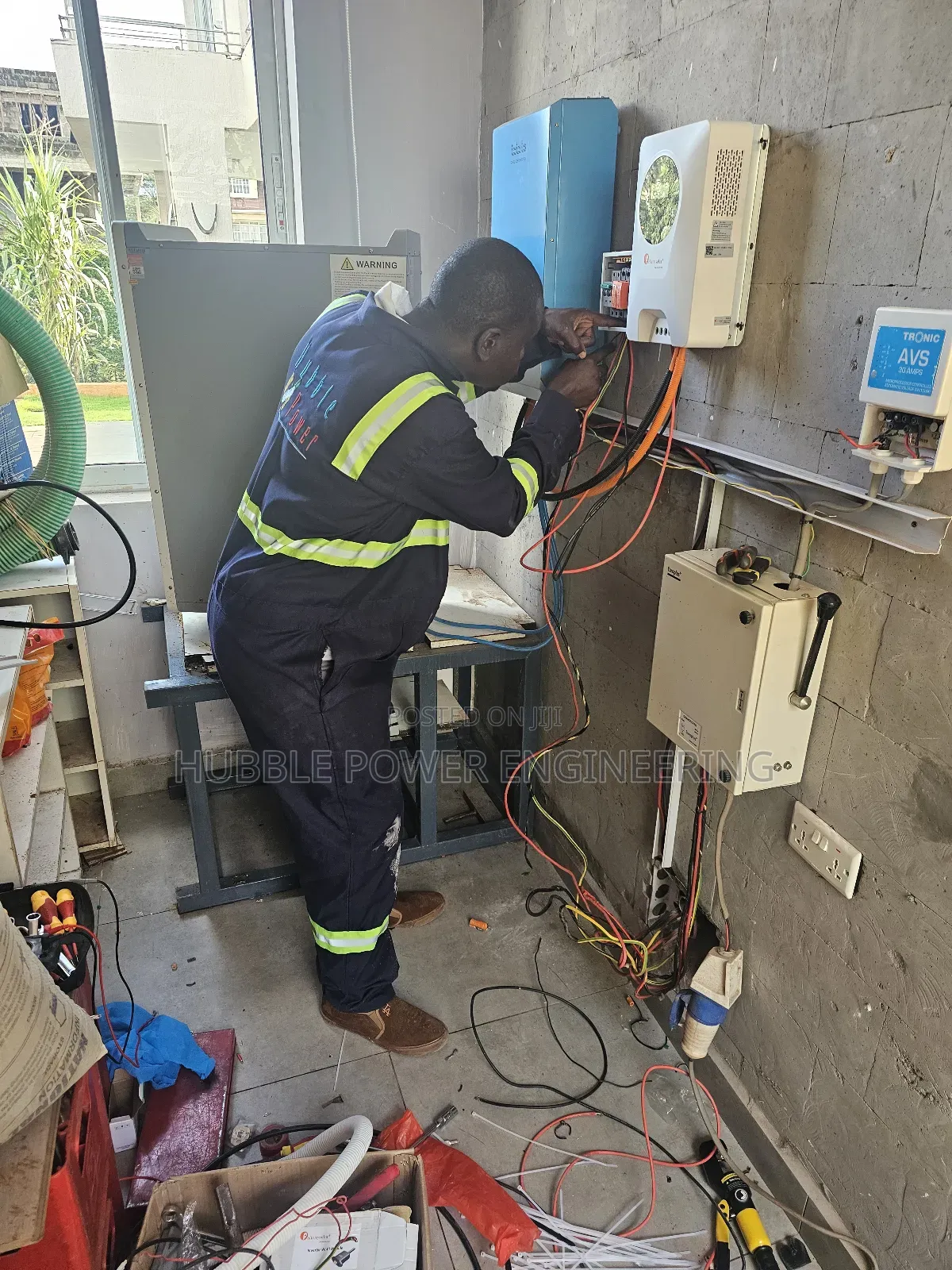 Installation of 5kva Solar Systems With Lithium Battery