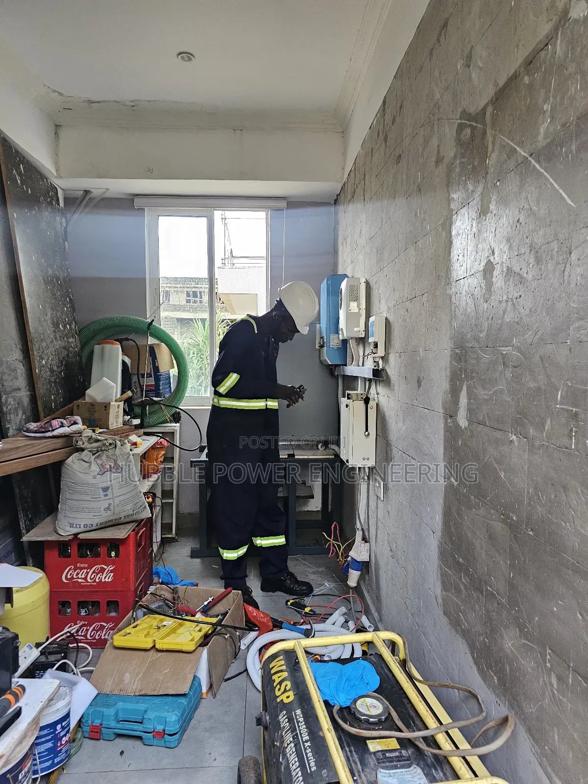 Installation of 5kva Solar Systems With Lithium Battery