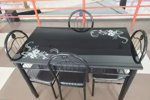 Four Seater Glass Dining Table Set 4 Seater Dining Set.