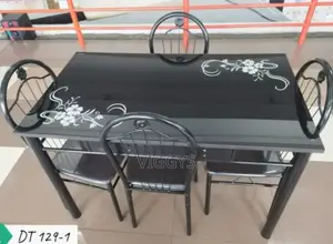 Unique Four Seater Glass Dining Table Set 4 Seater.