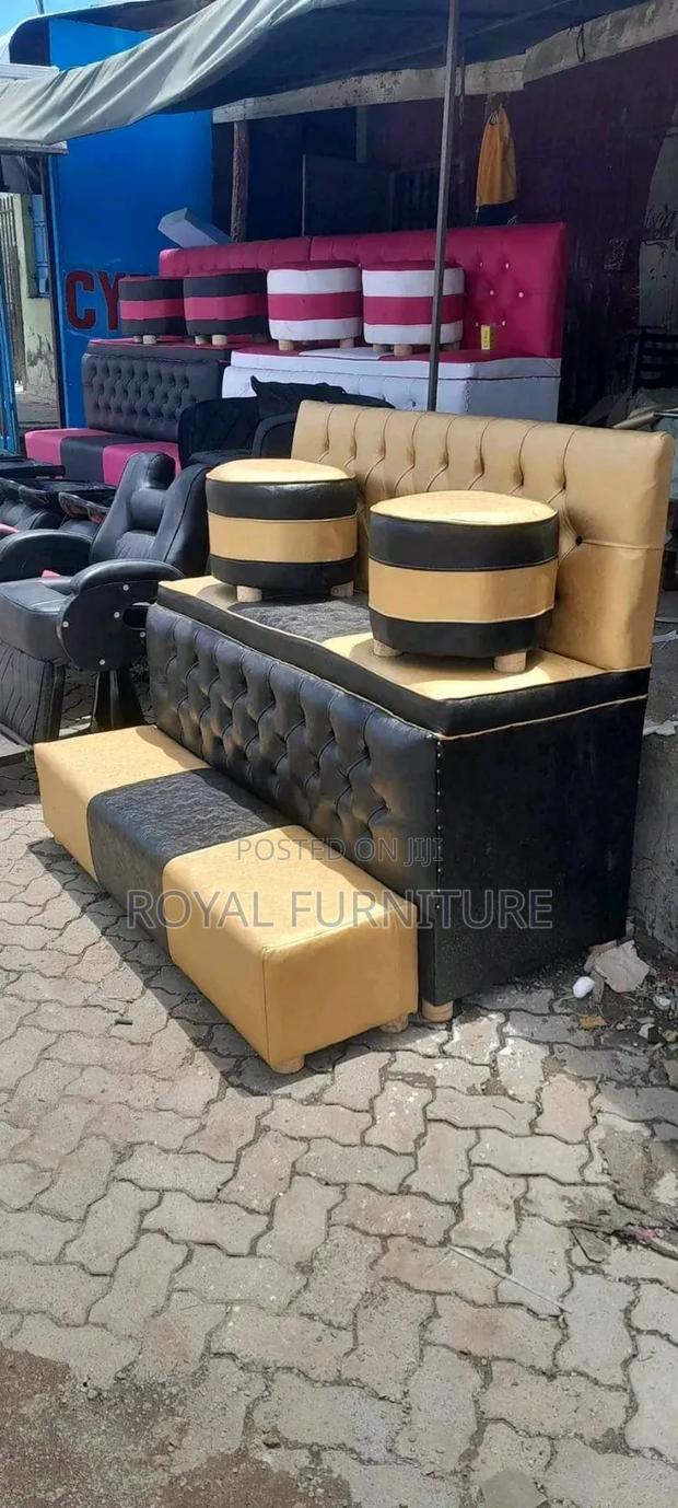 Pedicure Chairs 3seater - main view