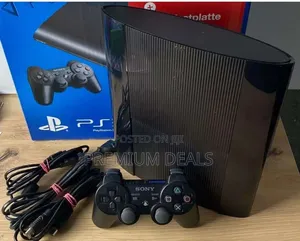 Ex Uk Ps3 Superslim Chipped With 10games.