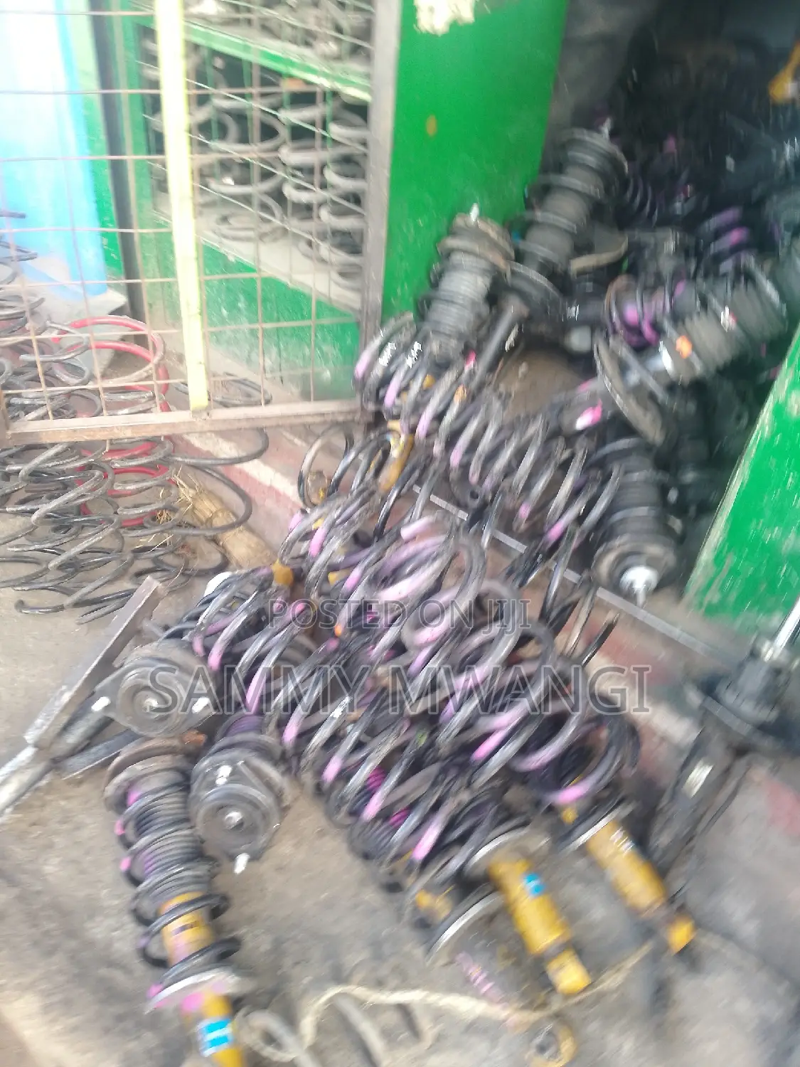 Subaru Outback Levog Br9 Shock Yellow Shock Blistain
