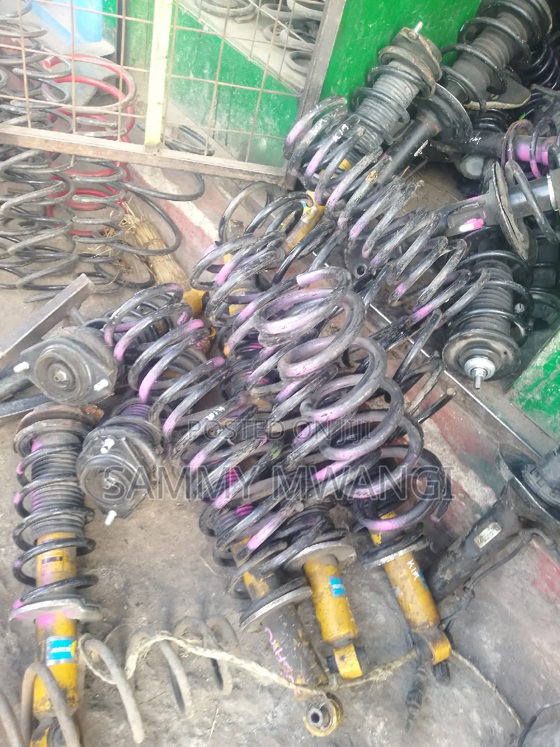 Subaru Outback Levog Br9 Shock Yellow Shock Blistain