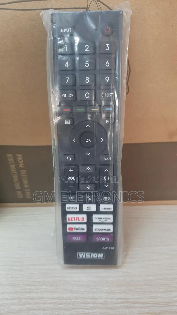 Replacement Remote for VISION+ 50" Uhd Vidaa Smart TV. - thumbnail 3