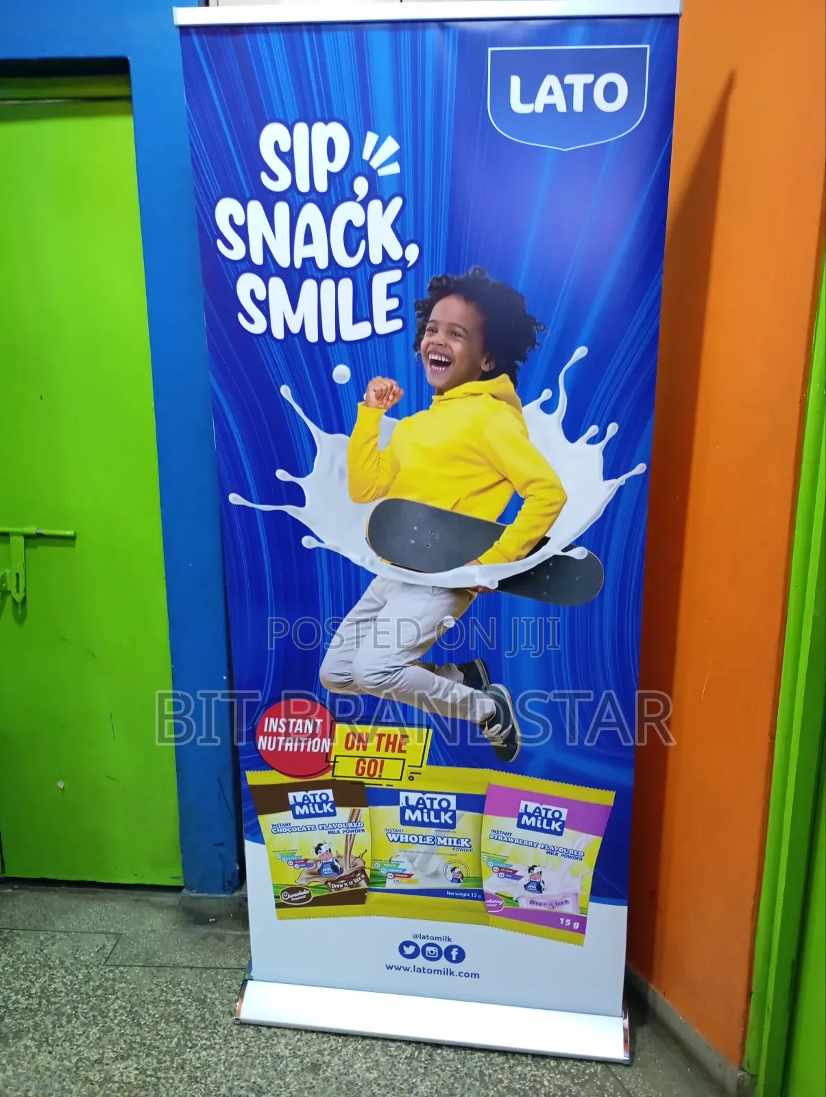 Branded Broadbase Stand