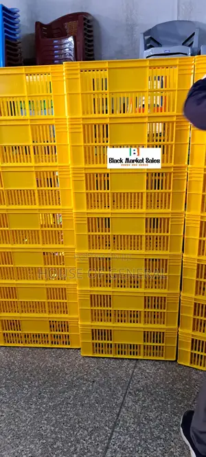 Normal Plastic Crates Size H300 X W400 X L 585 Mm