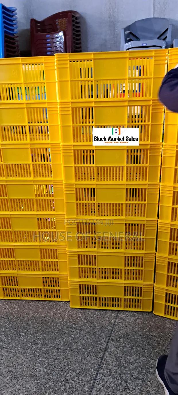 Normal Plastic Crates Size H300 X W400 X L 585 Mm