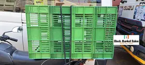 Green Heavy Duty Plastic Crates