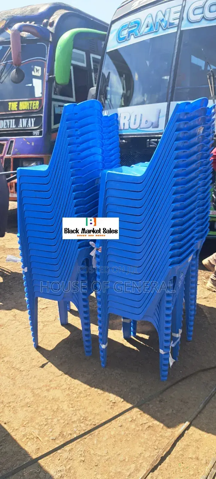 Armless Kenpoly Plastic Chair