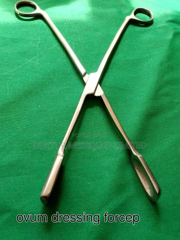 Ovum Dressing Forceps - main view