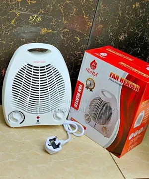 Nunix Fan Heater With 2-Heat Setting 1000/2000w