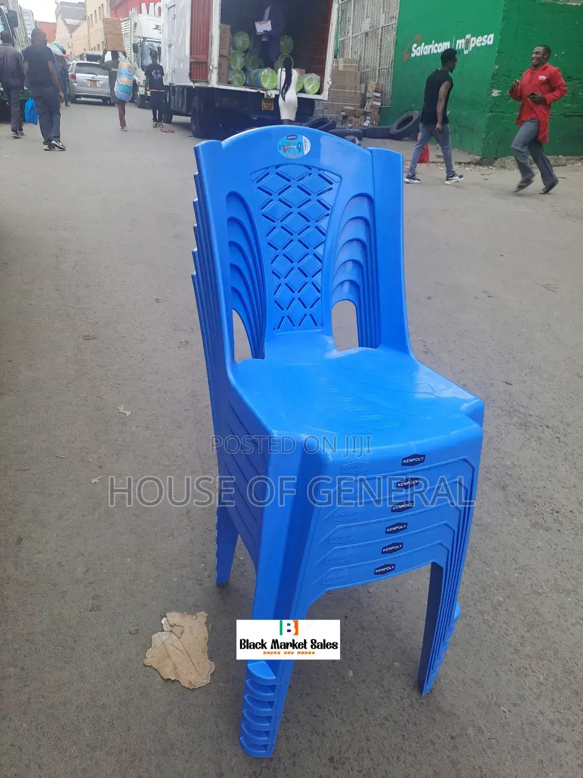 Best Quality Kenpoly Armless Plastic Chair