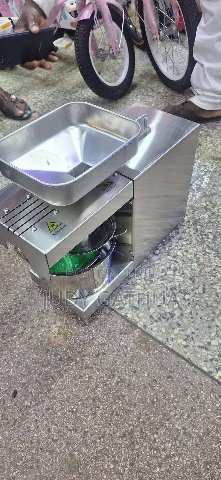 Electric Oil Press Machine