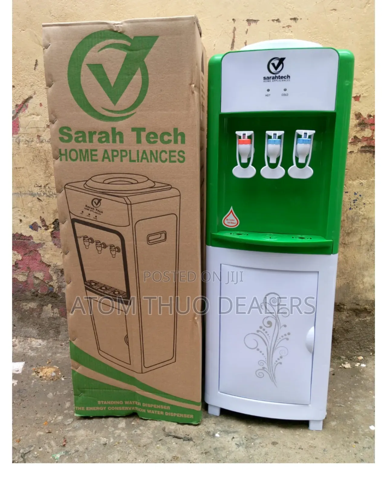 Sarahtech 3 Taps Hot ,Normal and Cold Water Dispenser