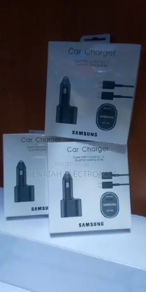 Samsung Car Charger.Super Fast Car Charger,Dual Port 45watts