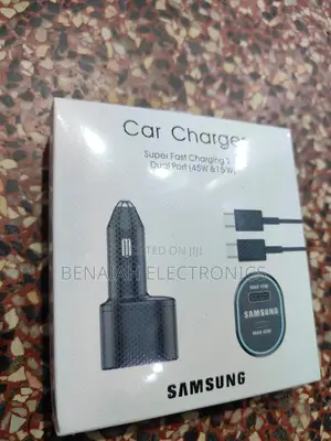 Samsung Car Charger.Super Fast Car Charger,Dual Port 45watts