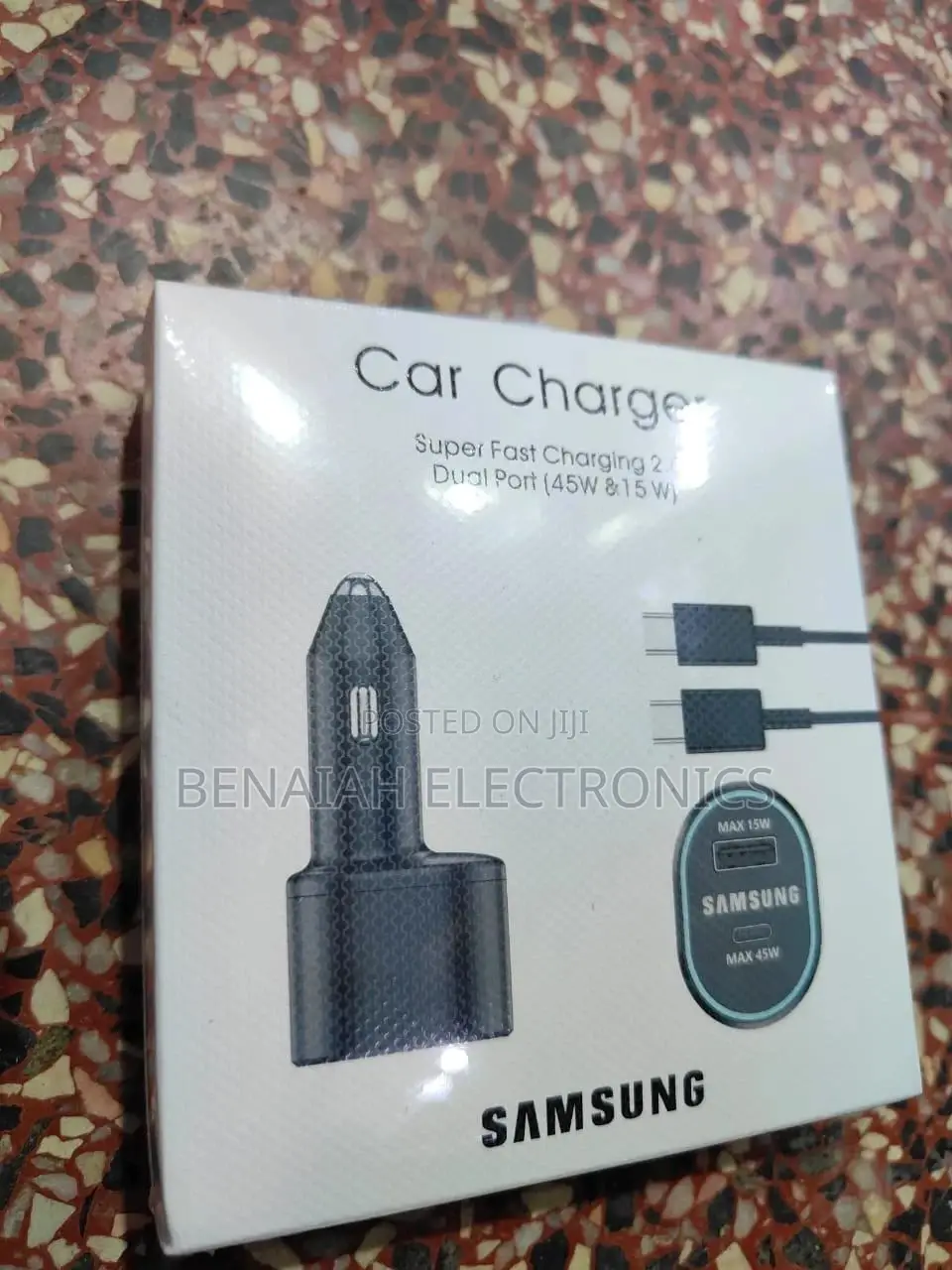 Samsung Car Charger.Super Fast Car Charger,Dual Port 45watts