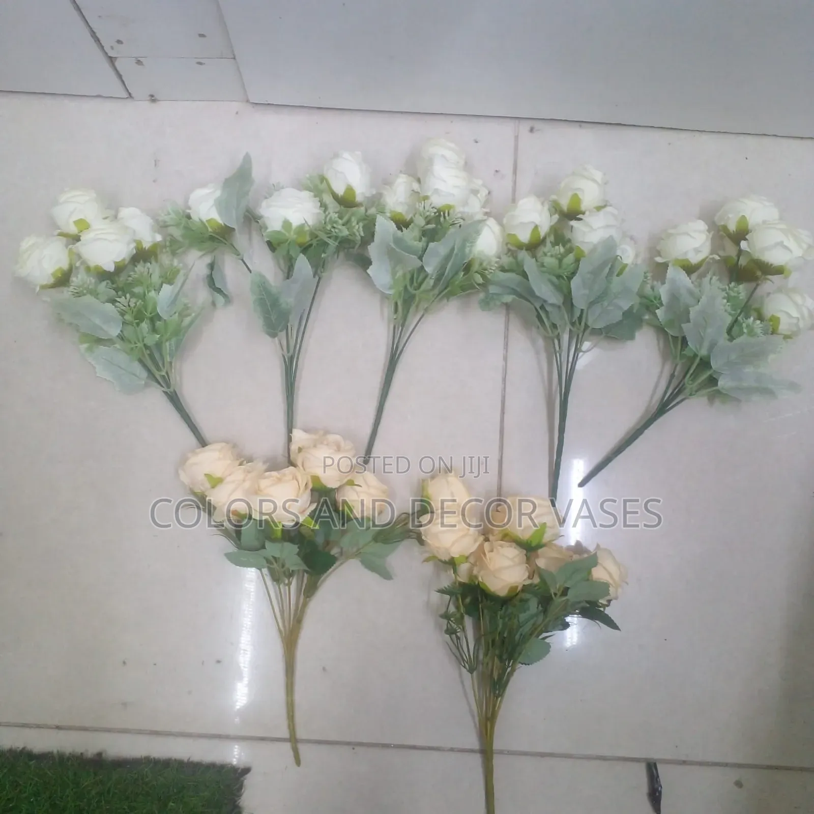 Flowers White and Cream