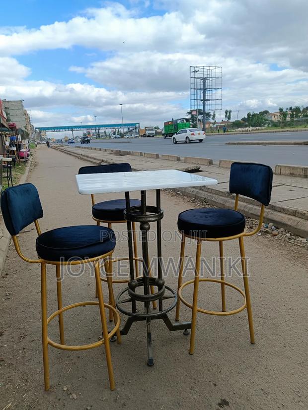 Counter Stools and a Table  - main view