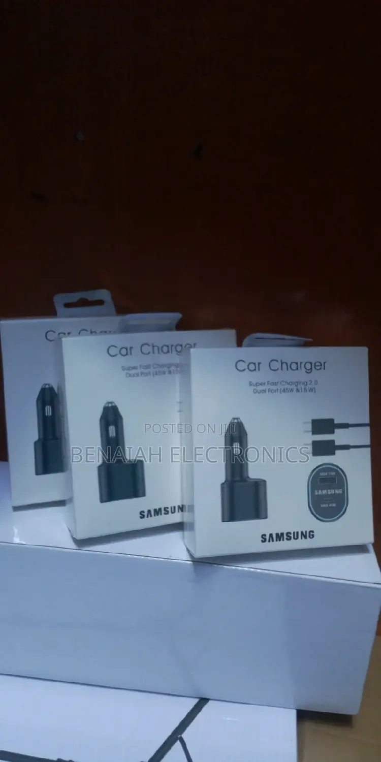 Samsung Car Charger.Reliable Charger.(Max 45 Watts)