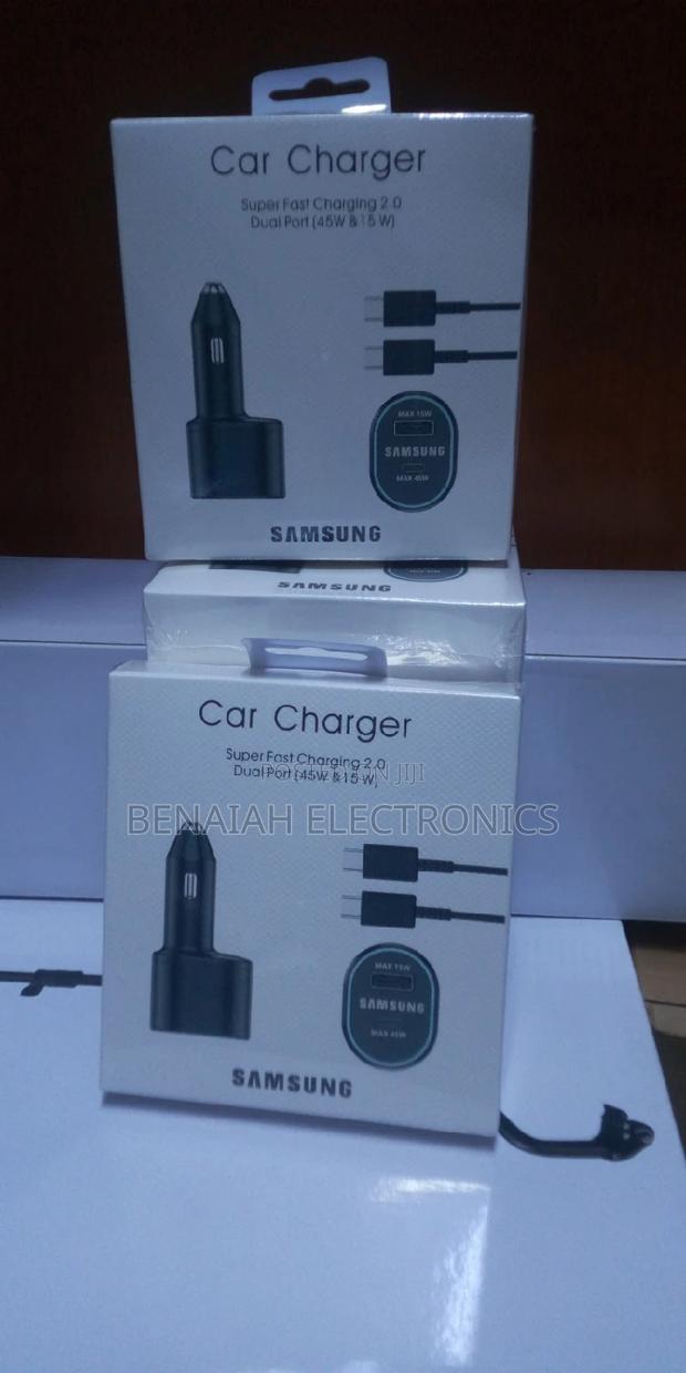Samsung Car Charger.Fast Charging (45watts) New