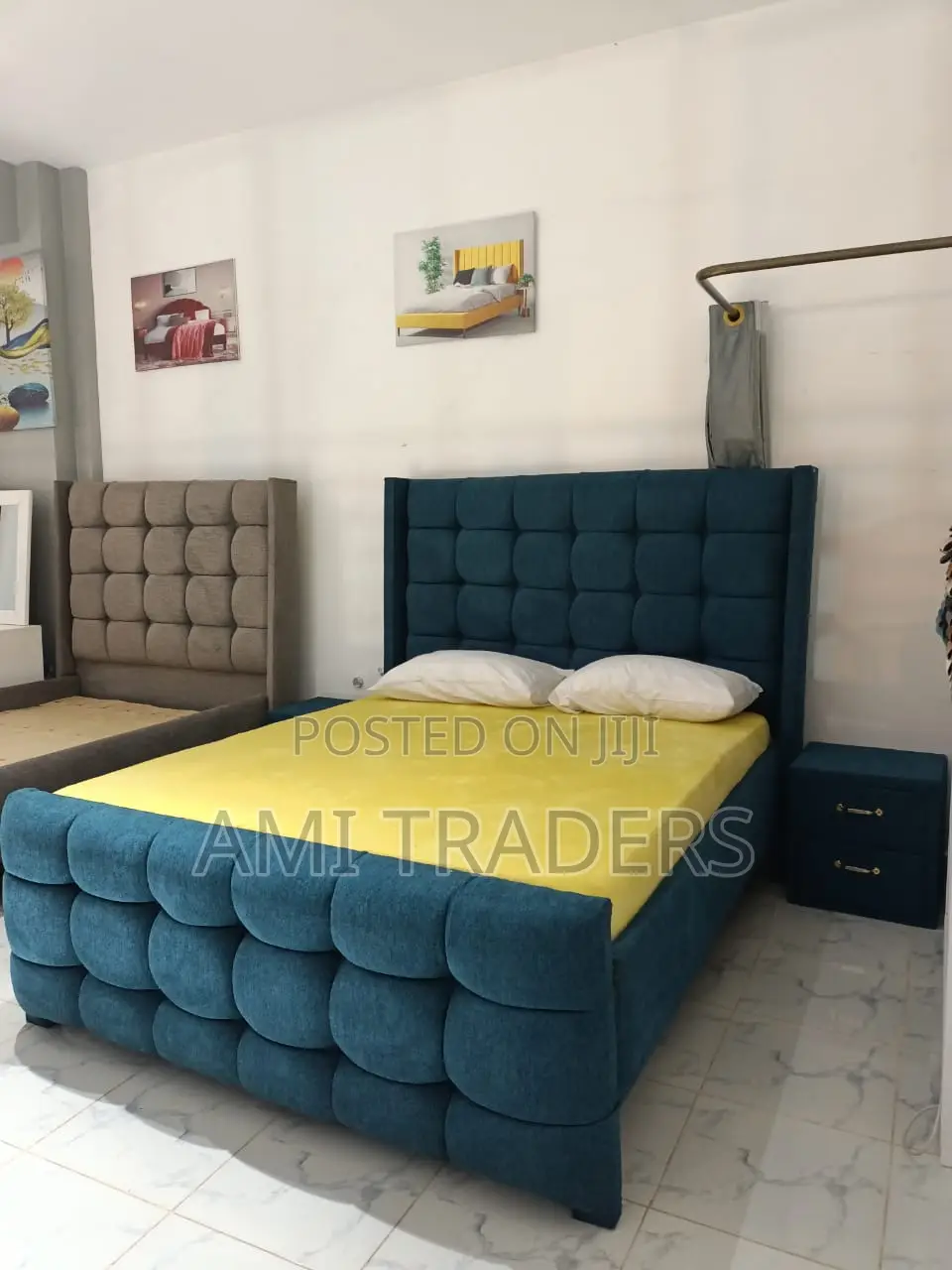 Blue Chester Bed (5*6)