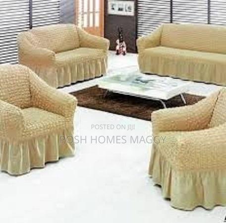 Stretchable 7 Sitter Sofa Cover - main view