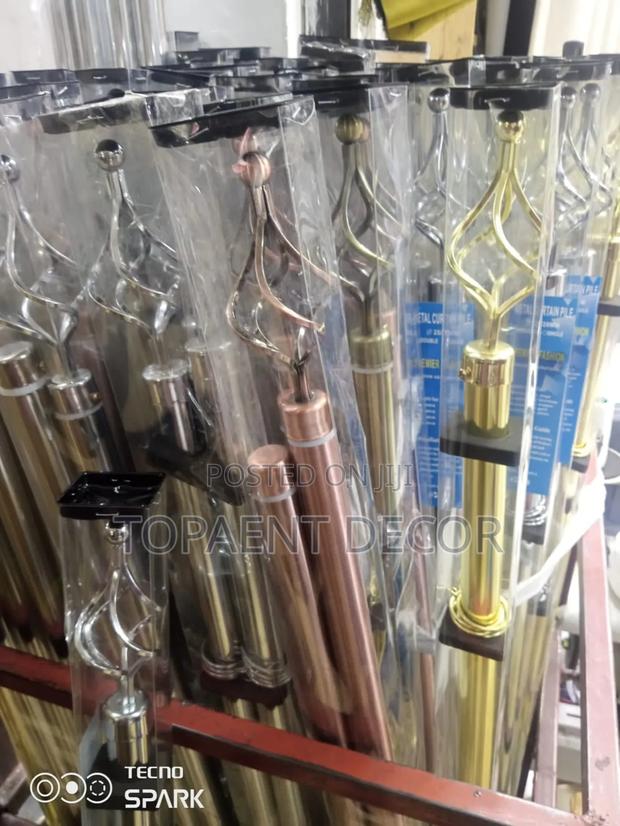 Affordable Adjustable Window and Door Curtains Rods - main view