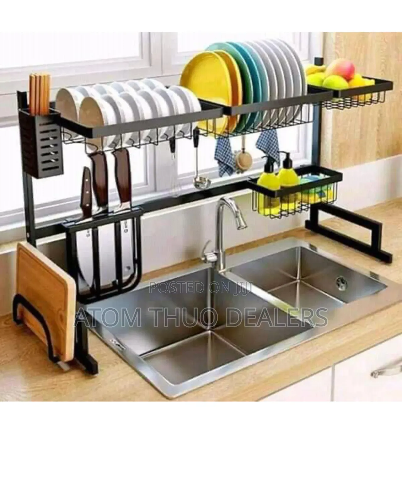 Over the Sink Dish Drainer