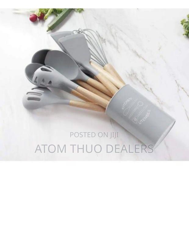 *Silicone Spoon Set
