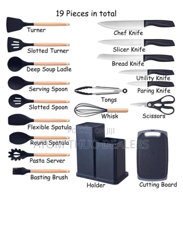 *19PC Executive Silicone Spoons*