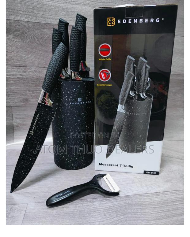 Edenburg Knife Set Black - main view