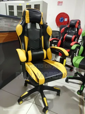 Yellow Sessions Gaming Chair