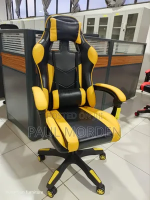 Yellow Adjustable Height Gaming