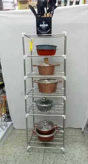 *6 Layer Adjustable Stainless Steel Pot Holder*