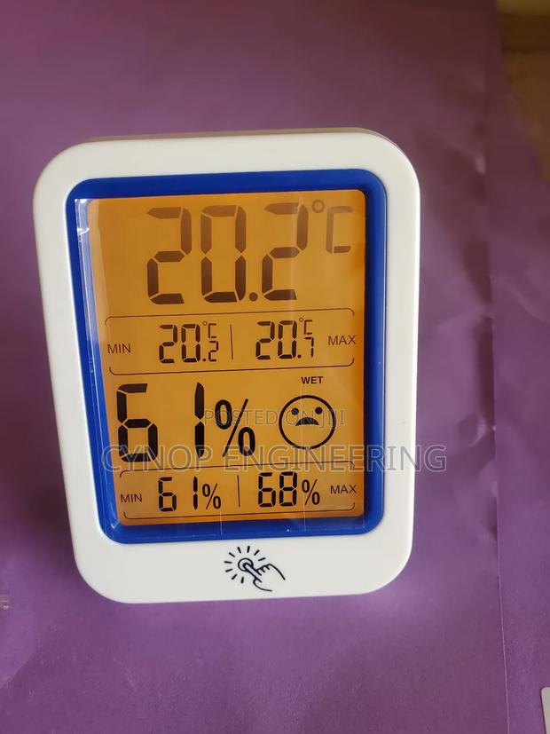 Thermometer With Humidity Sensor for Offices - main view