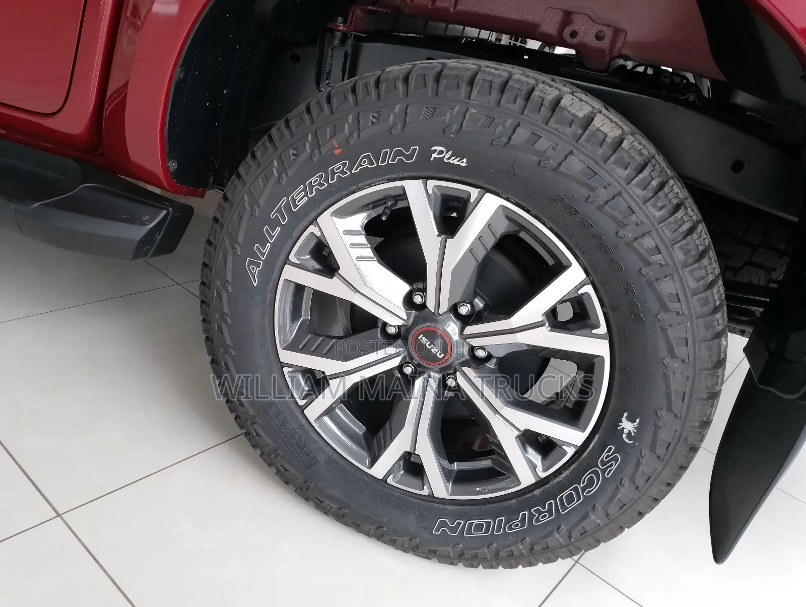 New Isuzu D-MAX 2024 Red