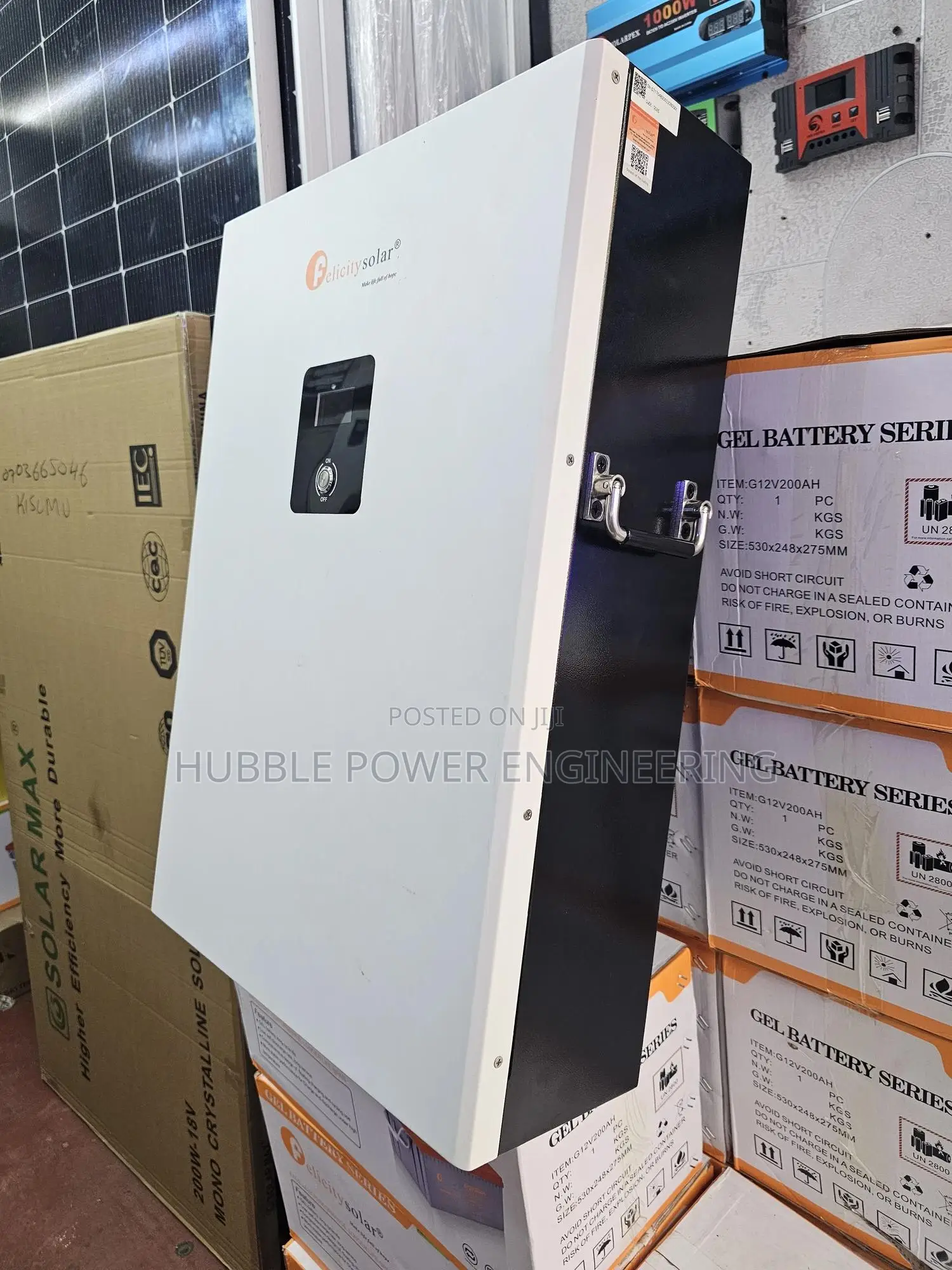 Lithium Ion Phosphate Batteries 51.2V 10kwh 200AH