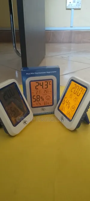 Hospital Digital Thermometer and Humidity Meter