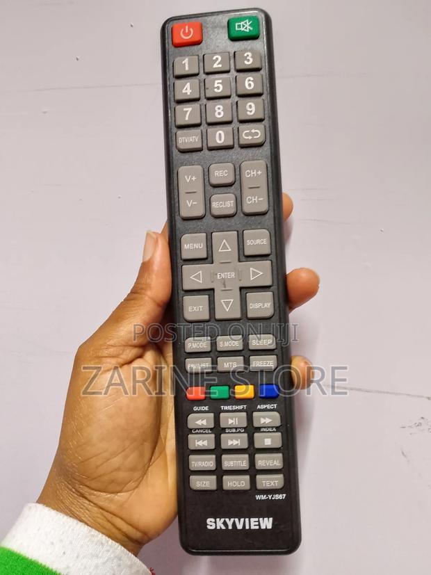 Smart Remote for Skyview Tv Comes With Free Batteries - main view