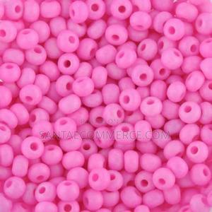 100 PCS Crystal Pink Hair Beads - thumbnail 2