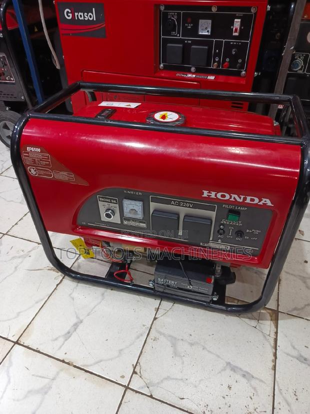 Honda 6.5kva Long Lasting Generator - main view