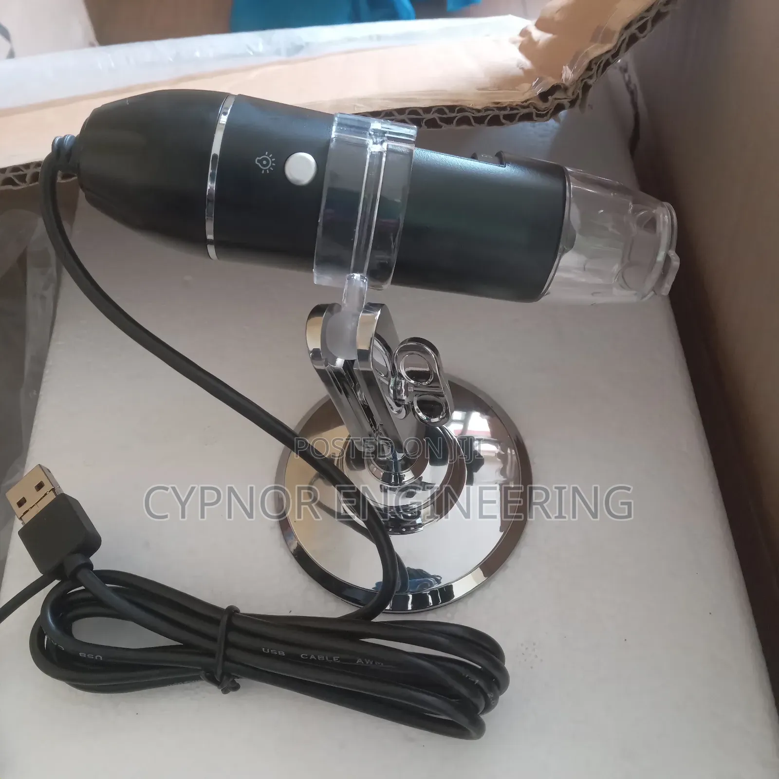 High Tech Microscope With Mobile App